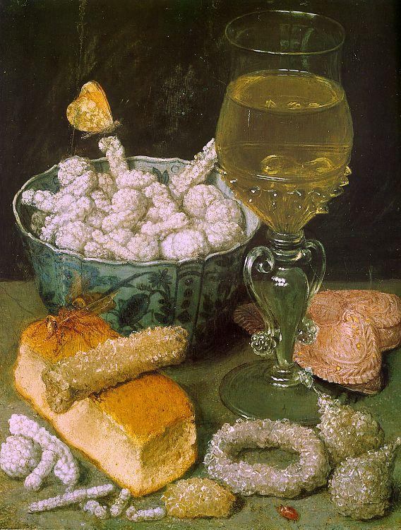 Georg Flegel Still Life with Bread and Confectionery 7 France oil painting art